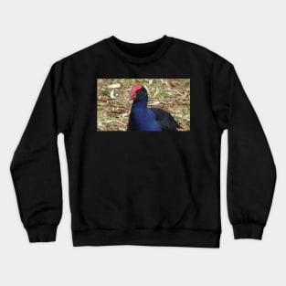 Purple Swamphen Crewneck Sweatshirt